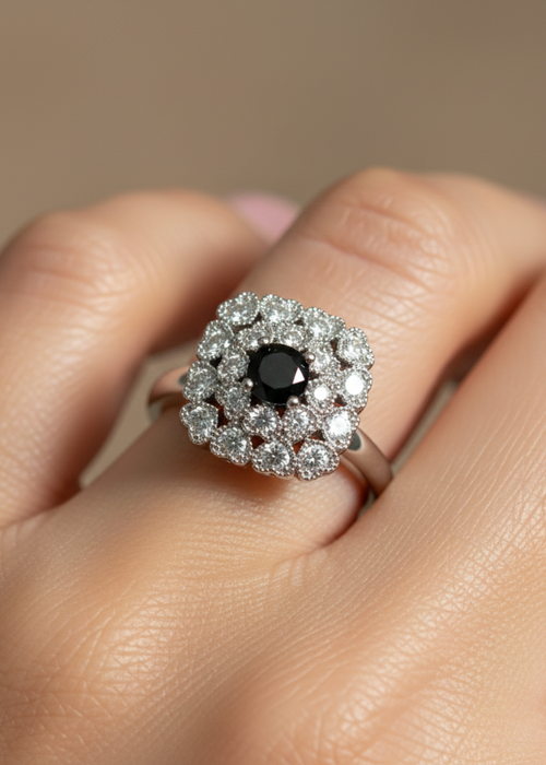 Gulsher Floral Ring by Zarosh Jewel