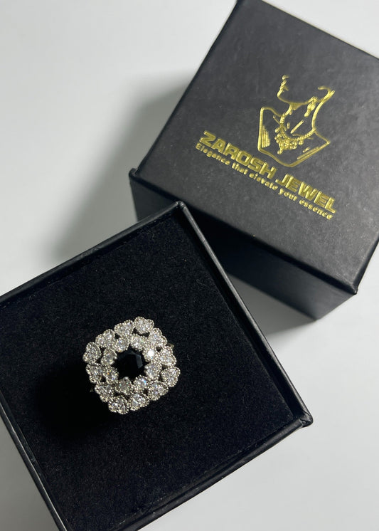 Shop the Gulsher Floral Ring from Zarosh Jewel