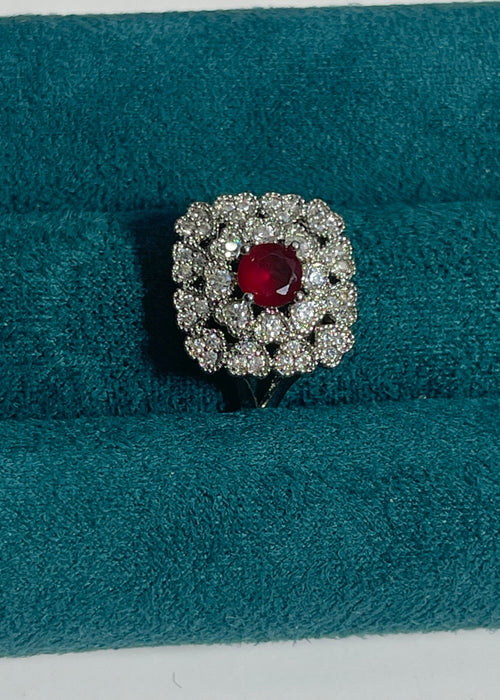 Shop the Gulsher Floral Ring from Zarosh Jewel
