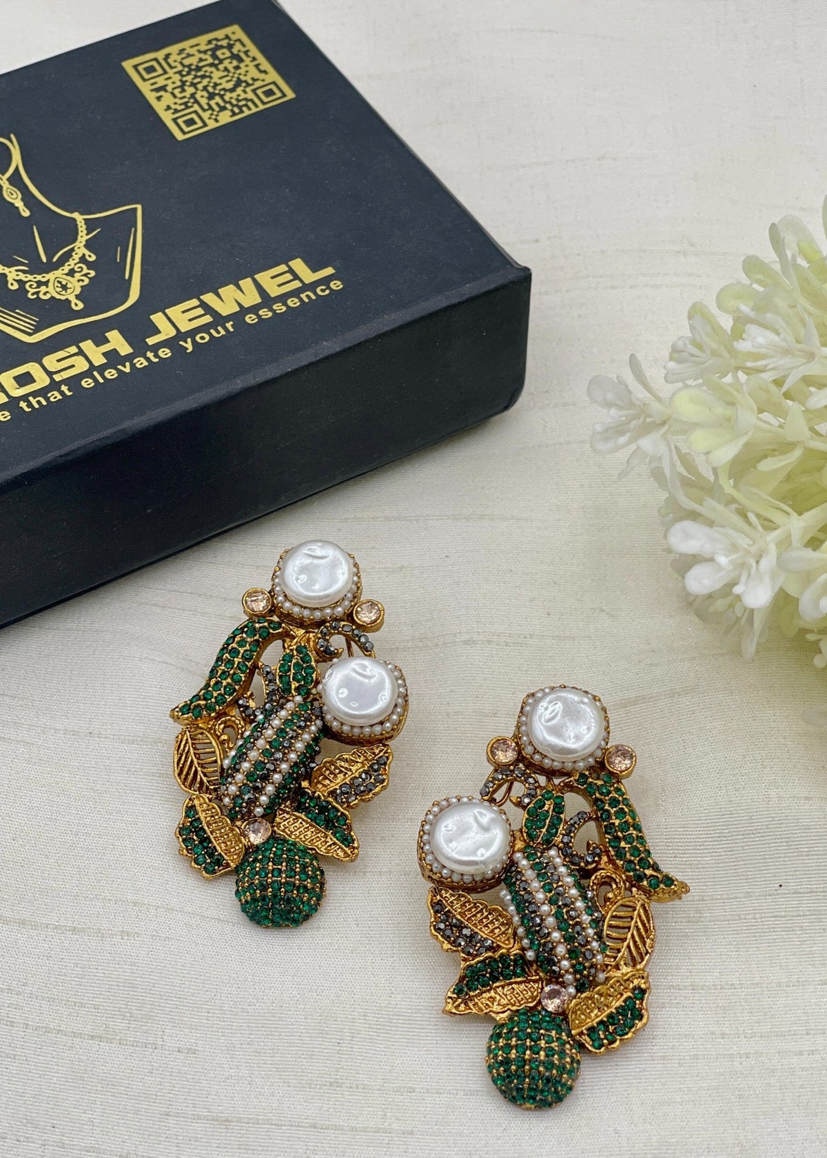Shop the Habiba Premium Earring from Zarosh Jewel