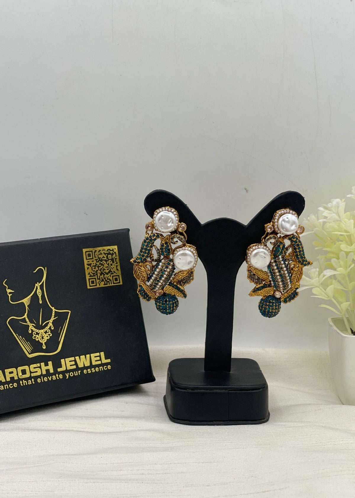 Shop the Habiba Premium Earring from Zarosh Jewel