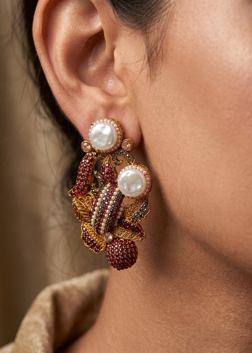 Shop the Habiba Premium Earring from Zarosh Jewel
