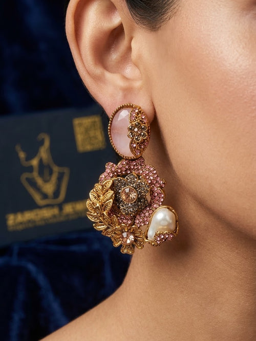 Shop the Hajira Traditional Earring from Zarosh Jewel