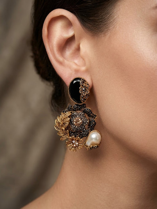 Shop the Hajira Traditional Earring from Zarosh Jewel