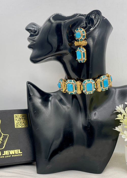 Shop the Hala Heritage Choker Set from Zarosh Jewel