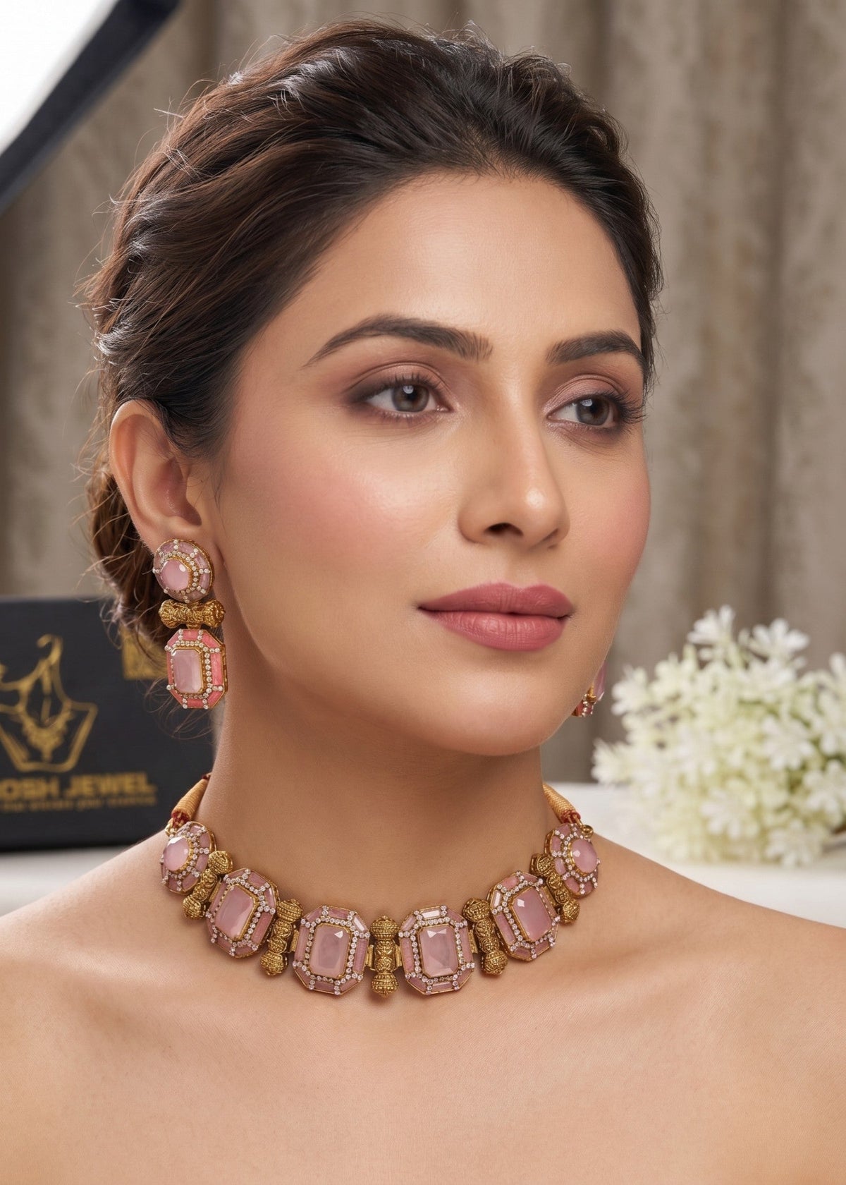 Shop the Hala Heritage Choker Set from Zarosh Jewel