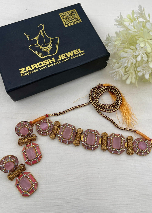 Shop the Hala Heritage Choker Set from Zarosh Jewel