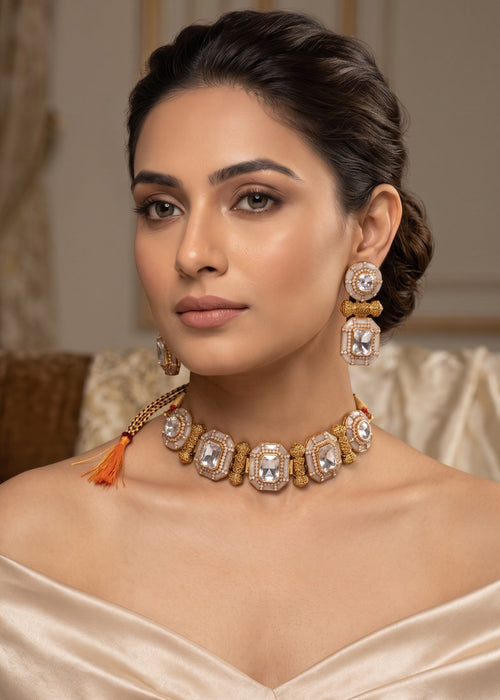 Shop the Hala Heritage Choker Set from Zarosh Jewel
