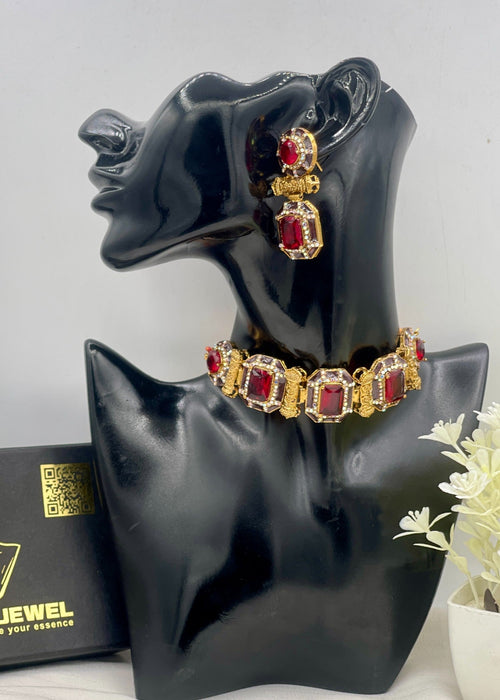Shop the Hala Heritage Choker Set from Zarosh Jewel