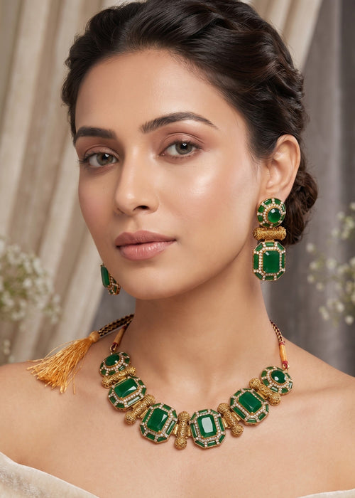 Shop the Hala Heritage Choker Set from Zarosh Jewel