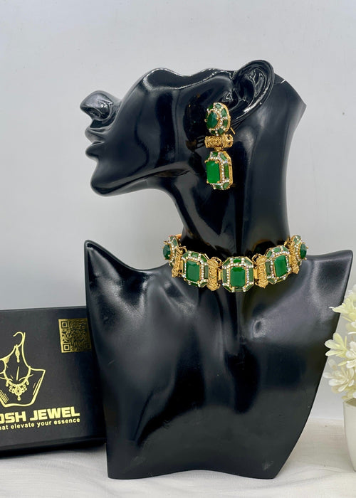 Shop the Hala Heritage Choker Set from Zarosh Jewel