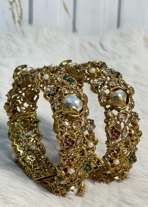 Shop the Hamsini Openable Bangles from Zarosh Jewel