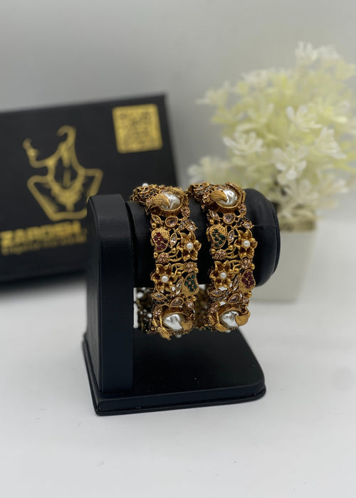Shop the Hamsini Openable Bangles from Zarosh Jewel