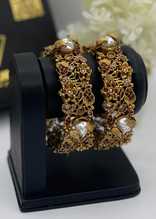 Shop the Hamsini Openable Bangles from Zarosh Jewel