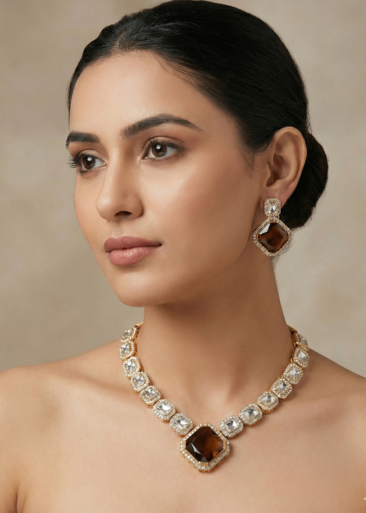 Shop the Hana Necklace Set from Zarosh Jewel
