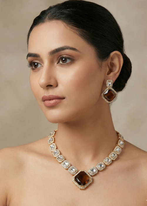 Shop the Hana Necklace Set from Zarosh Jewel
