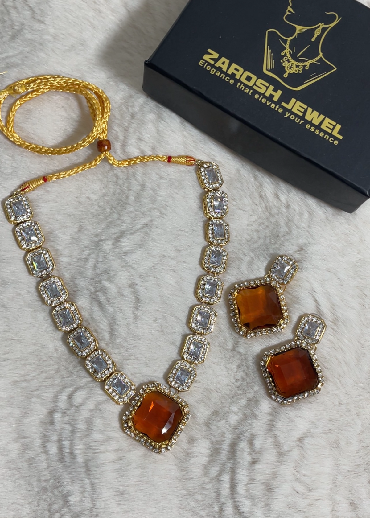 Shop the Hana Necklace Set from Zarosh Jewel