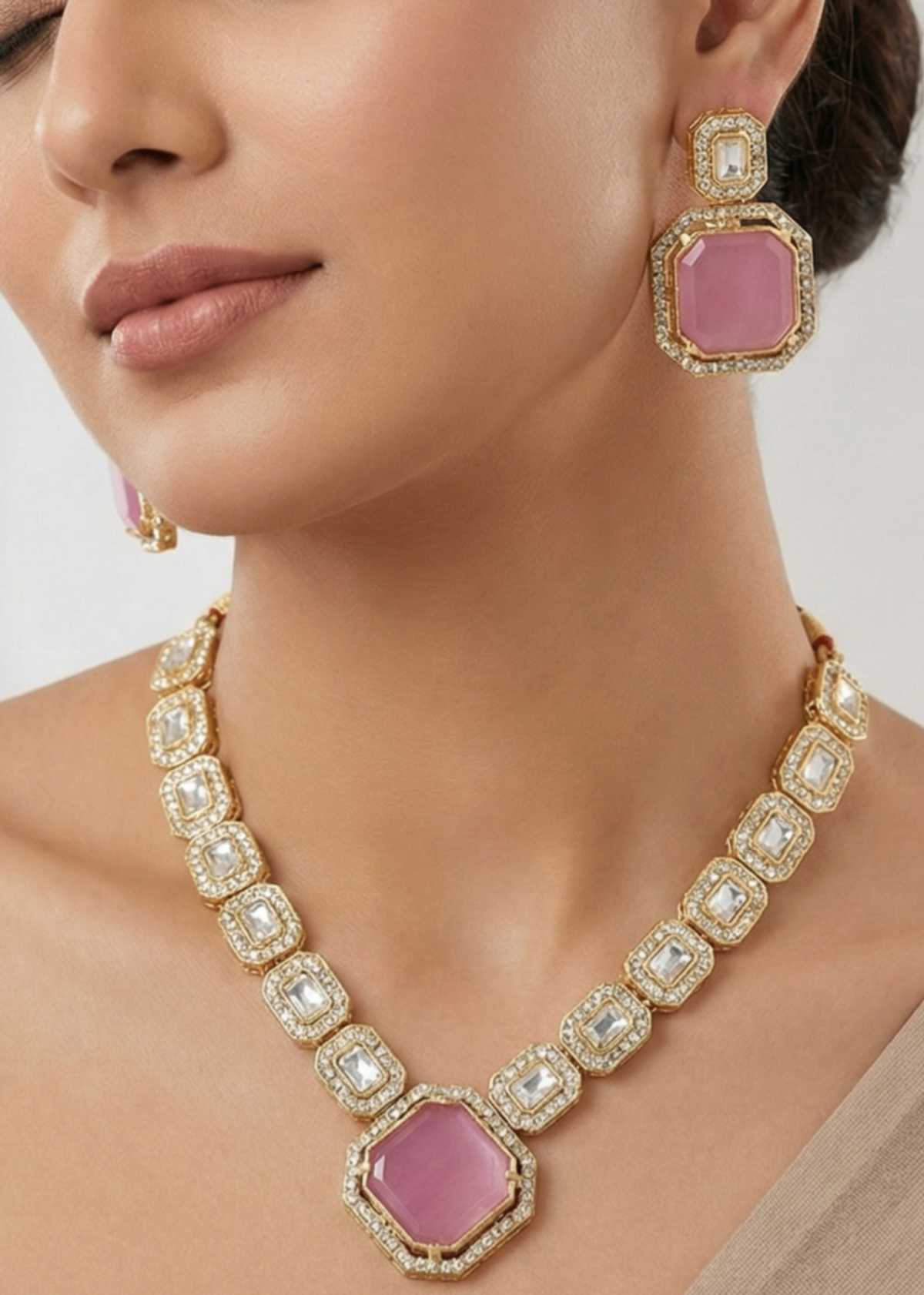 Shop the Hana Necklace Set from Zarosh Jewel