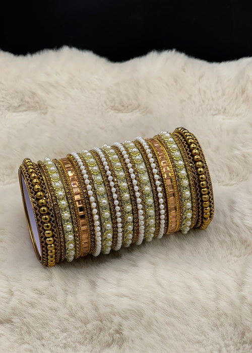 Shop the Hanan Bangle Set from Zarosh Jewel