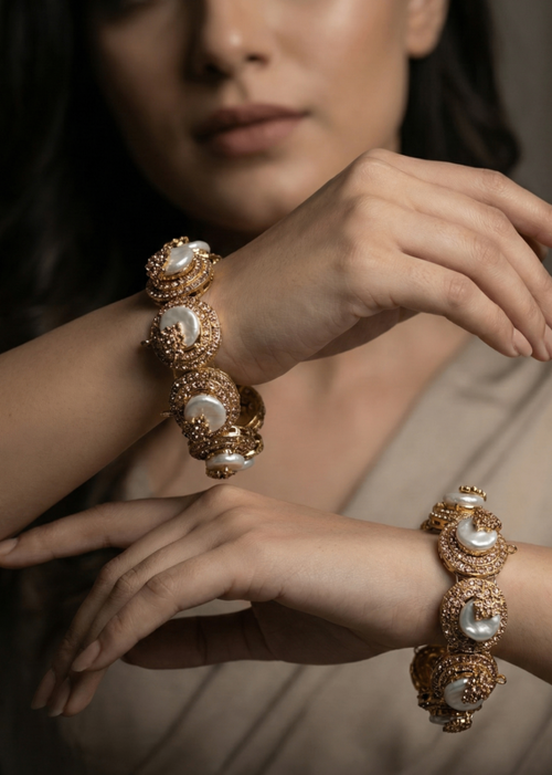 Shop the Hania Bangle Set from Zarosh Jewel