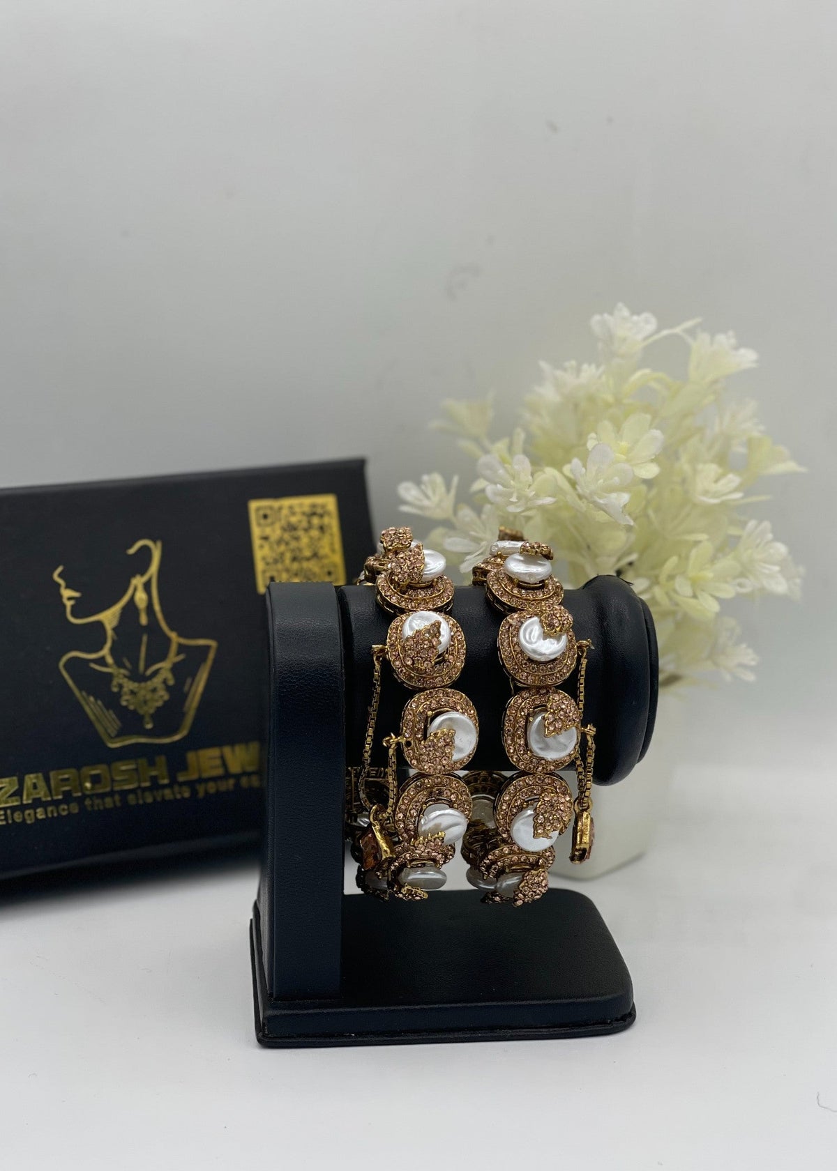 Shop the Hania Bangle Set from Zarosh Jewel