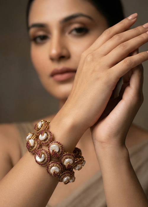 Shop the Hania Bangle Set from Zarosh Jewel