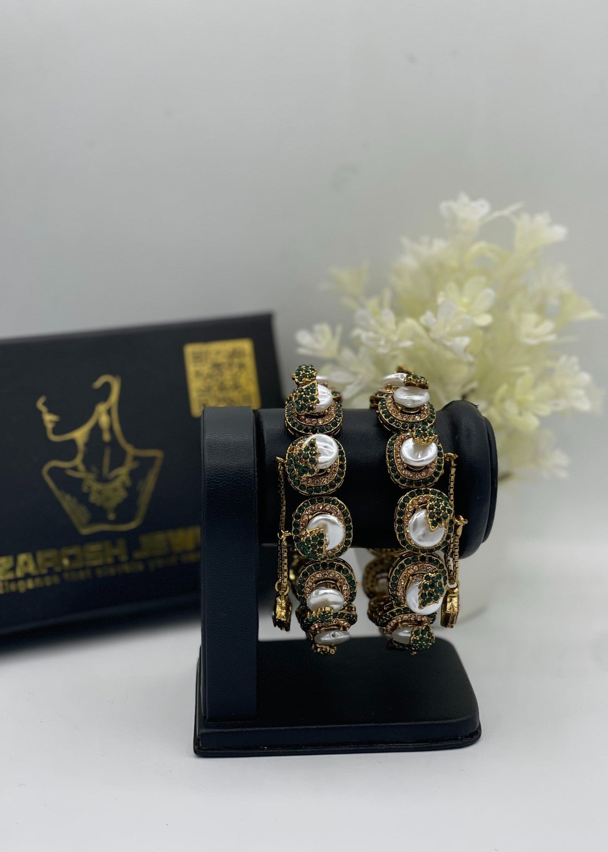 Shop the Hania Bangle Set from Zarosh Jewel