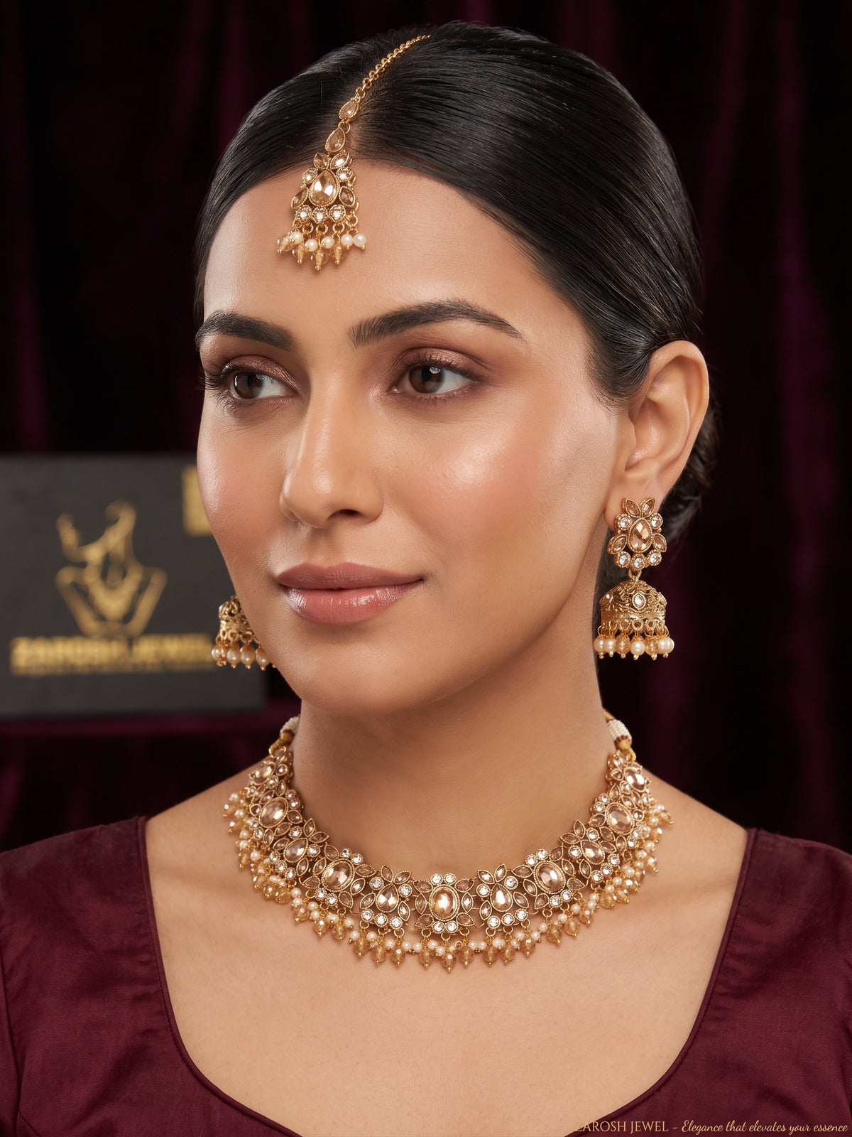 Shop the Hannah Necklace from Zarosh Jewel