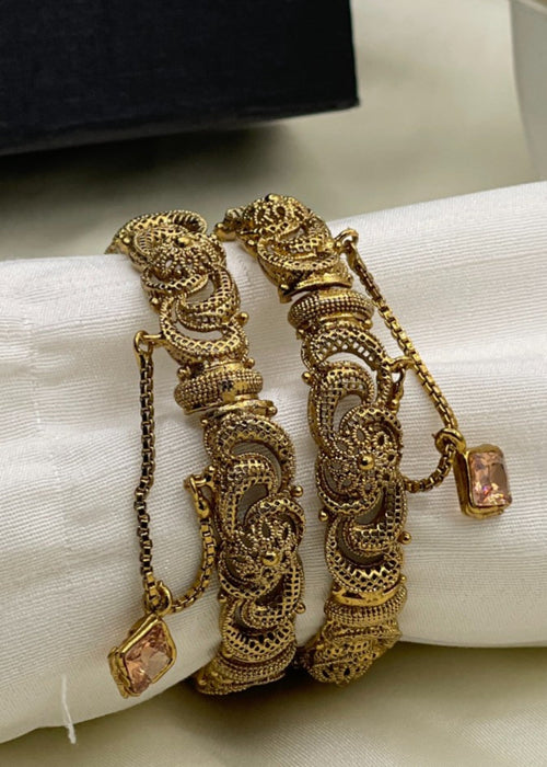 Shop the Hareem Bangles Openable from Zarosh Jewel