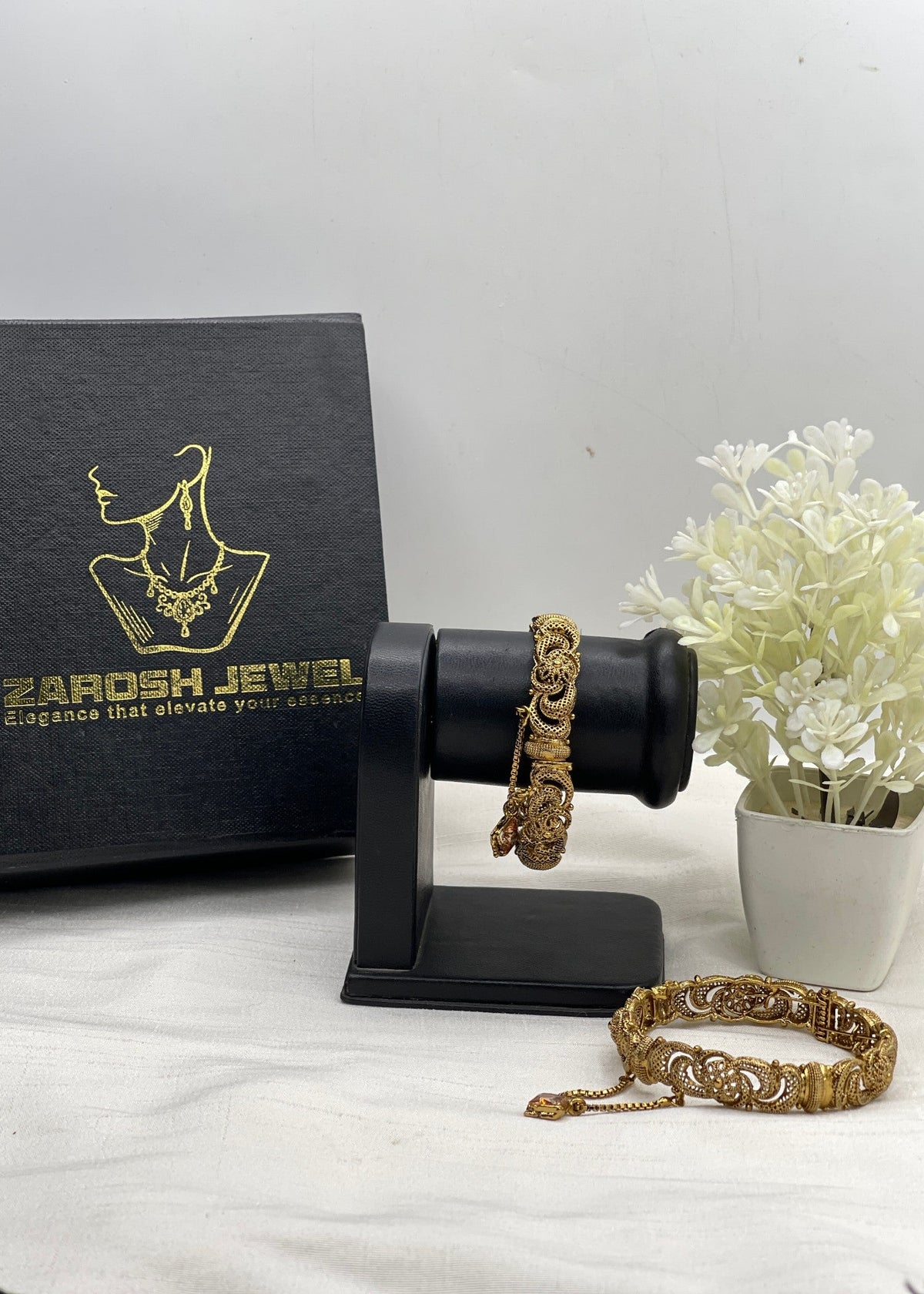 Shop the Hareem Bangles Openable from Zarosh Jewel