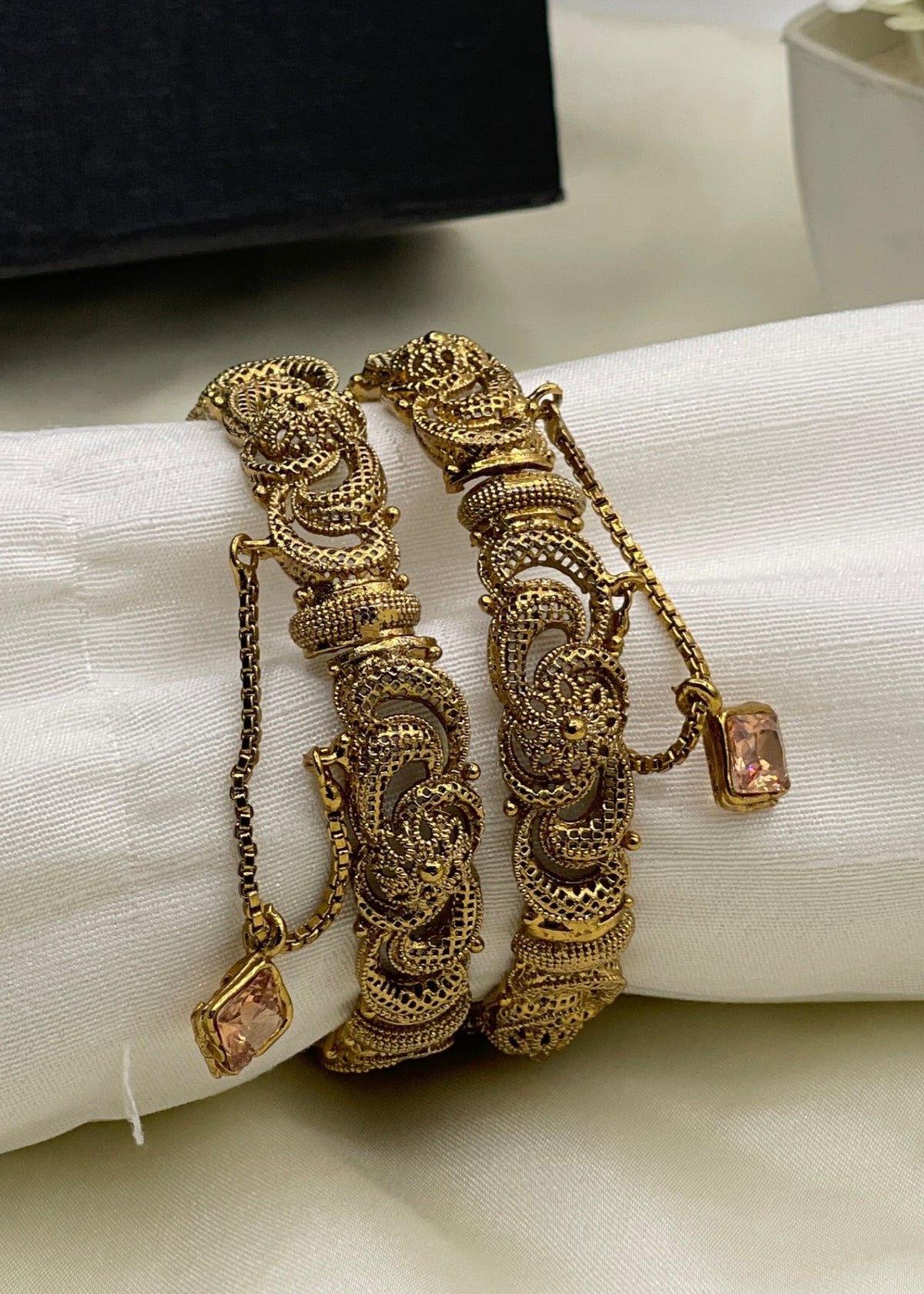 Shop the Hareem Bangles Openable from Zarosh Jewel