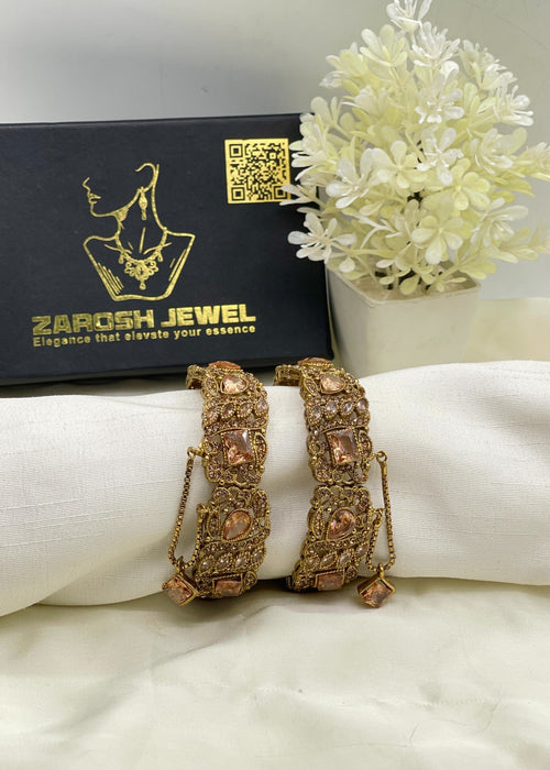Shop the Hawra Adjustable Bangle from Zarosh Jewel