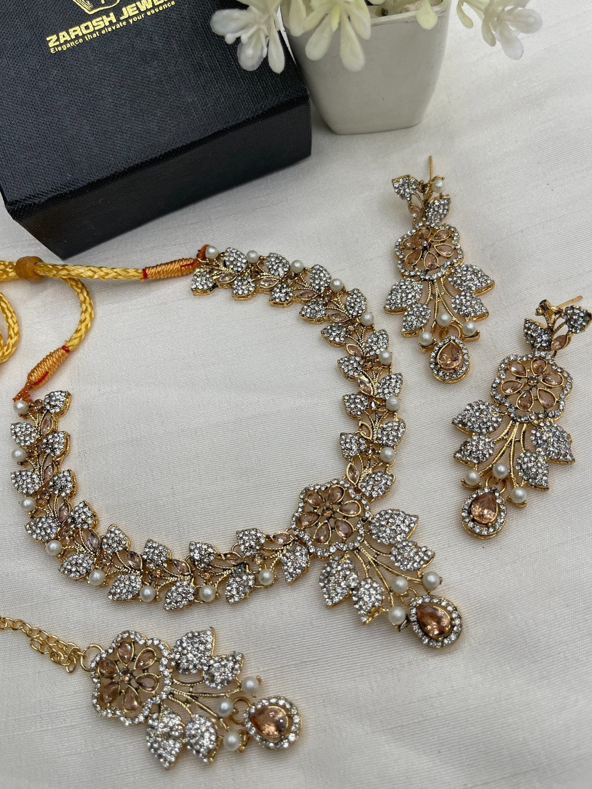 Shop the Hazel Necklace Set from Zarosh Jewel