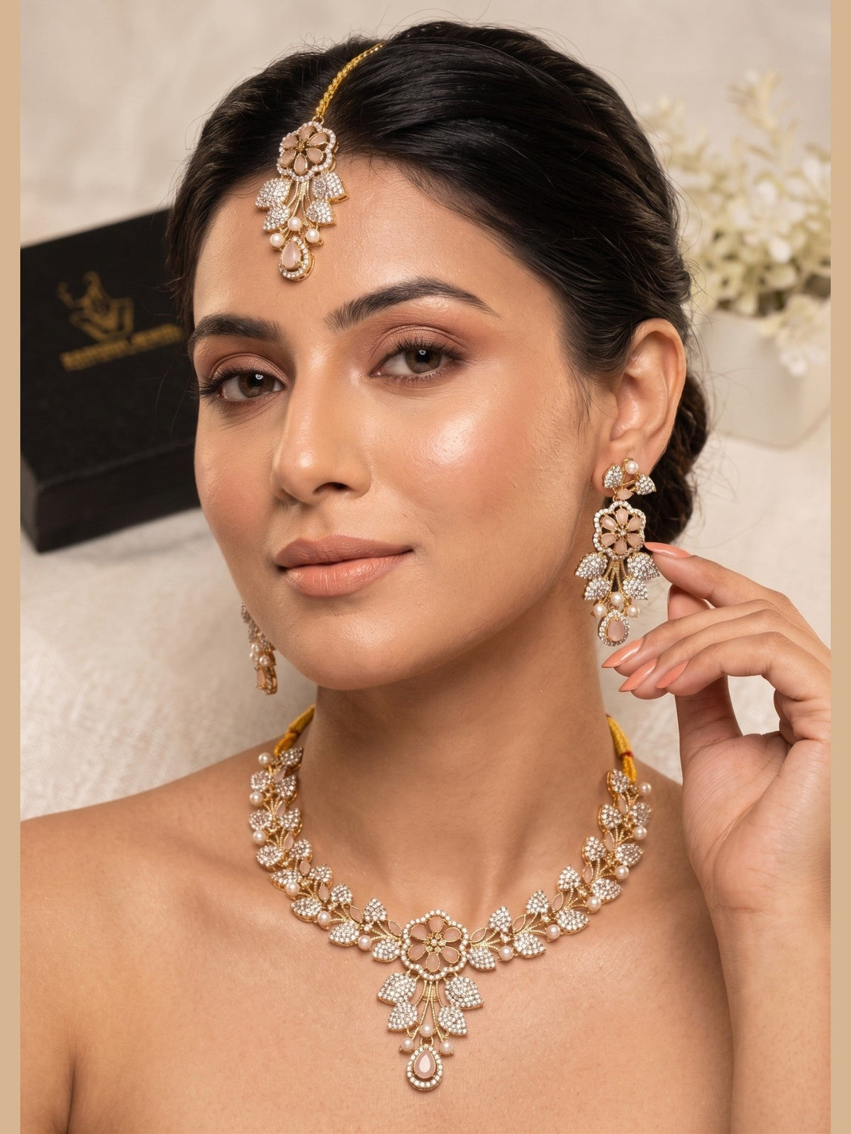 Shop the Hazel Necklace Set from Zarosh Jewel