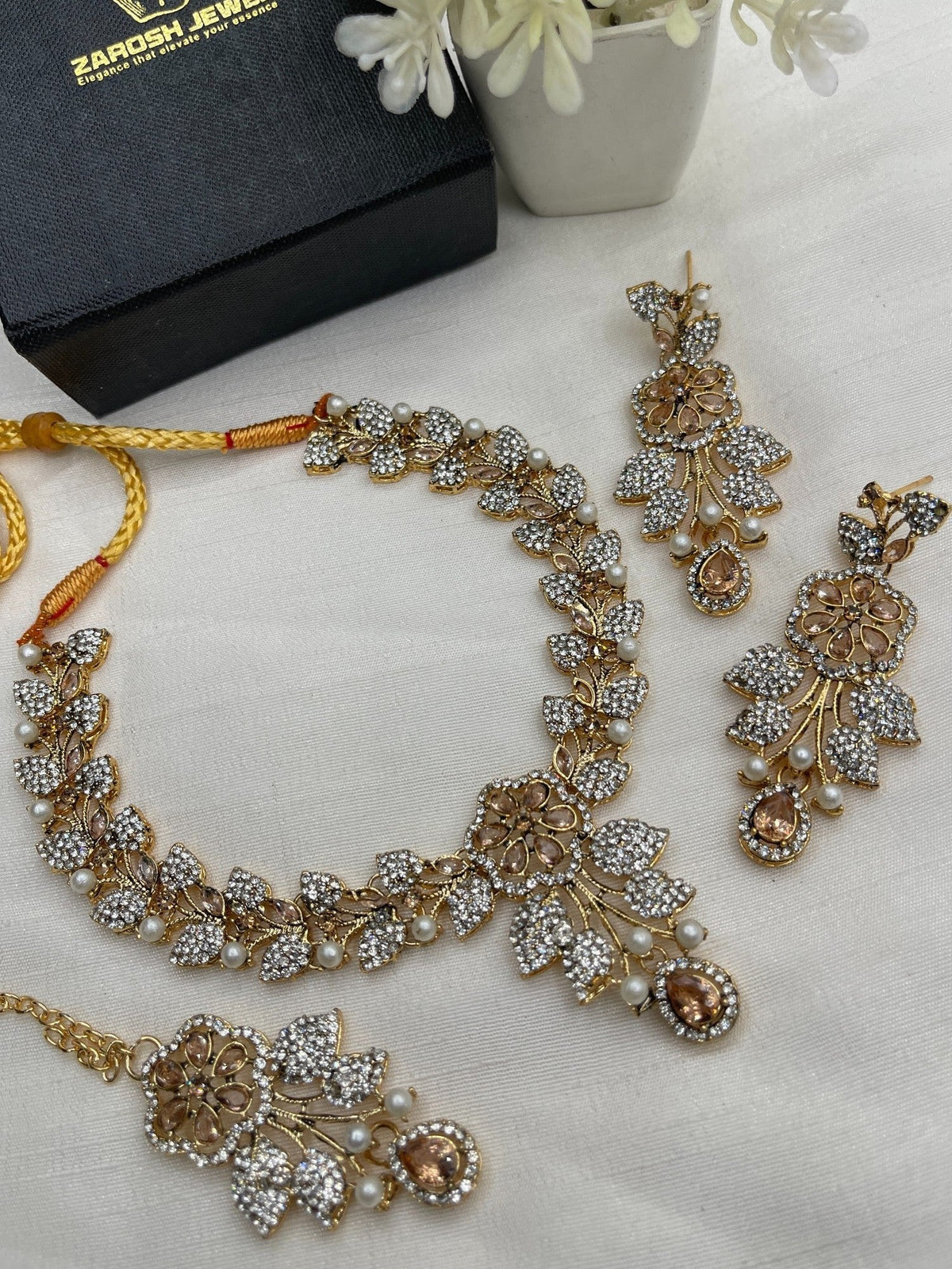 Shop the Hazel Necklace Set from Zarosh Jewel