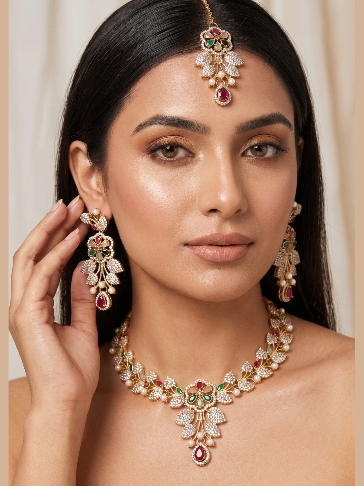 Shop the Hazel Necklace Set from Zarosh Jewel