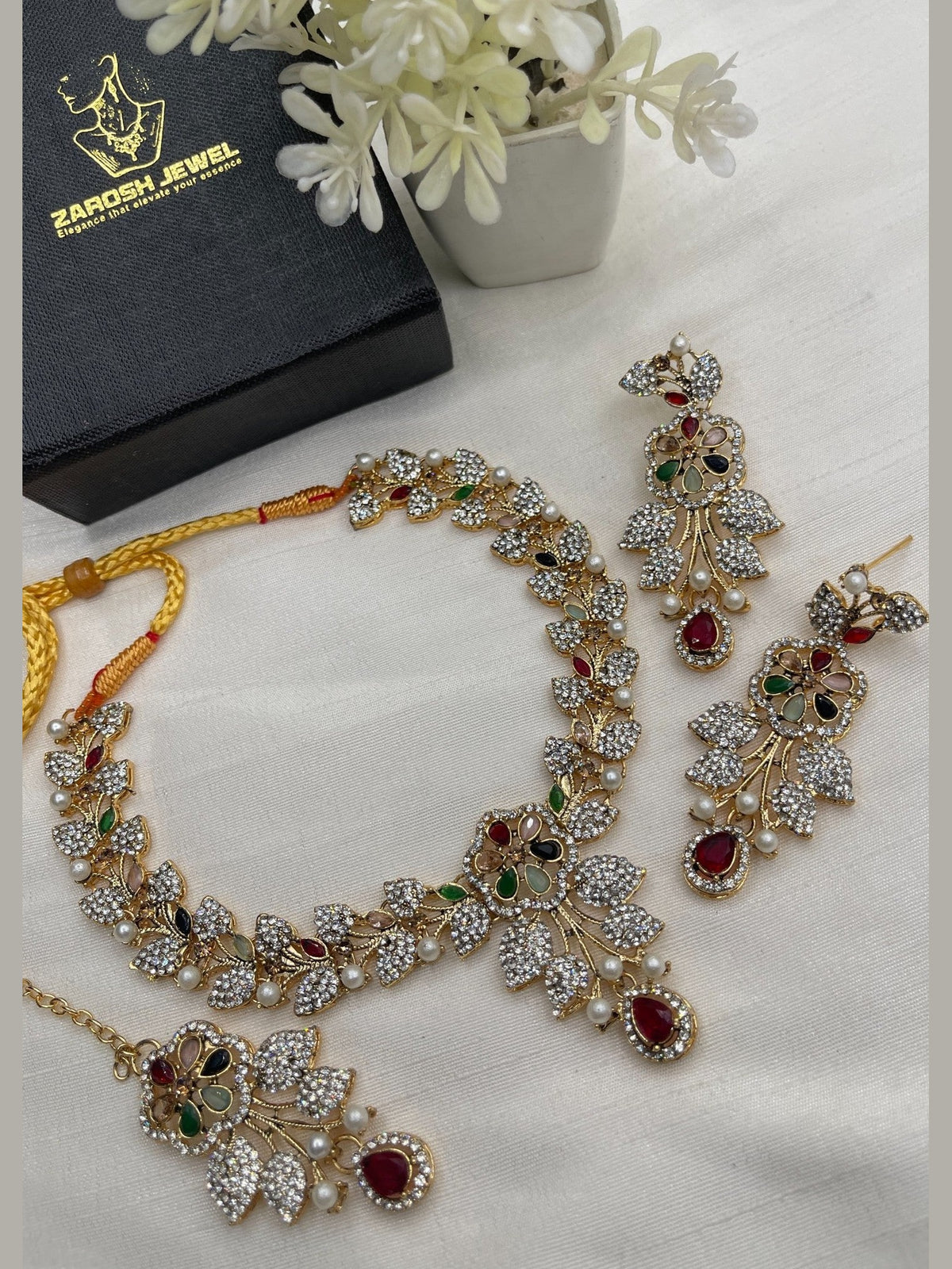 Shop the Hazel Necklace Set from Zarosh Jewel