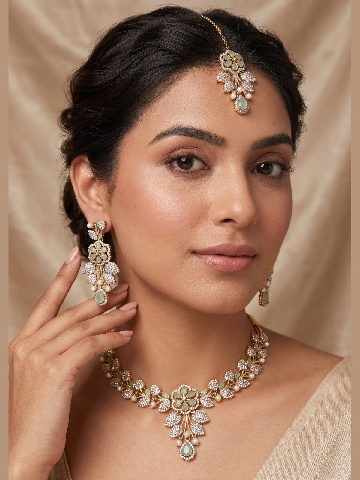 Shop the Hazel Necklace Set from Zarosh Jewel