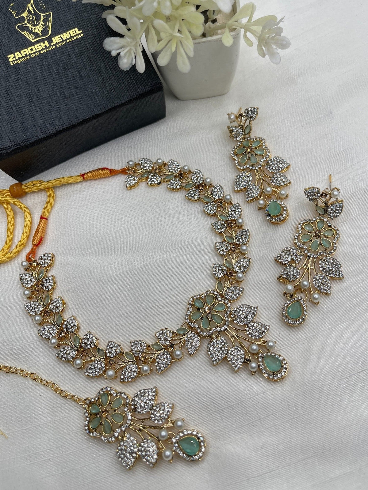 Shop the Hazel Necklace Set from Zarosh Jewel