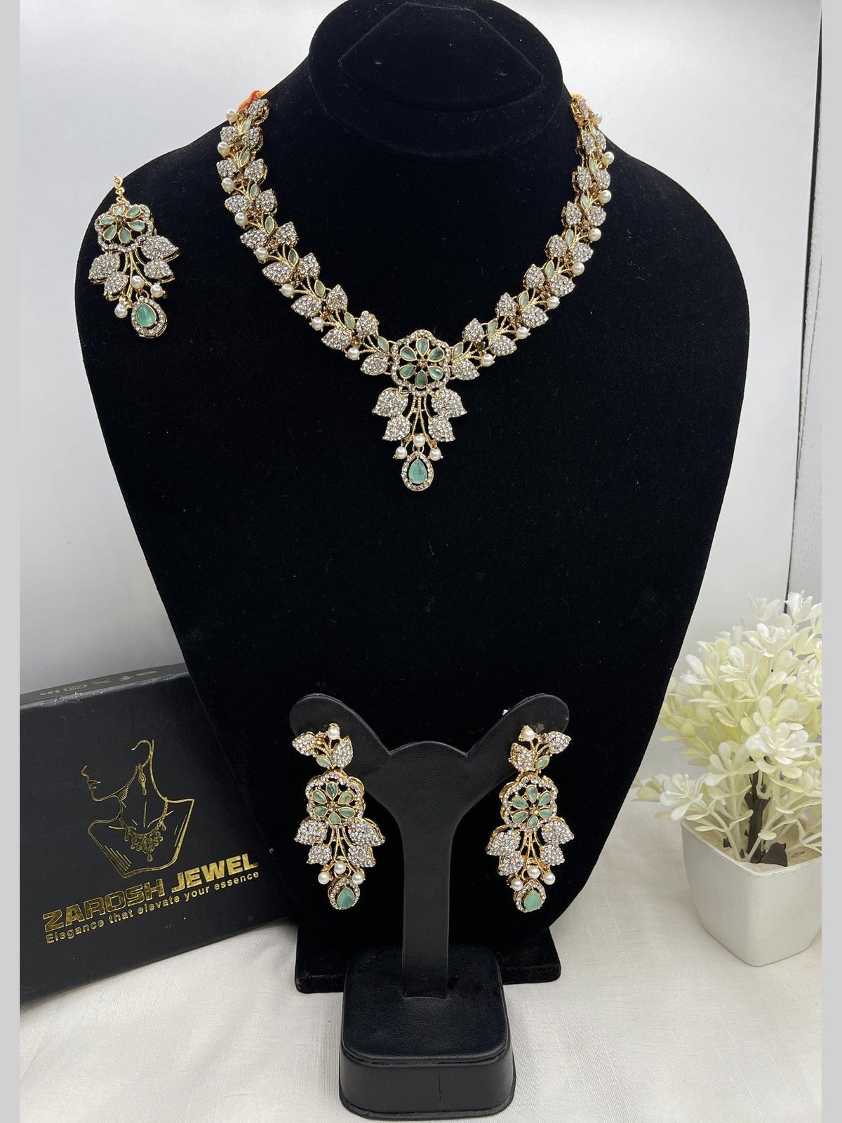 Shop the Hazel Necklace Set from Zarosh Jewel