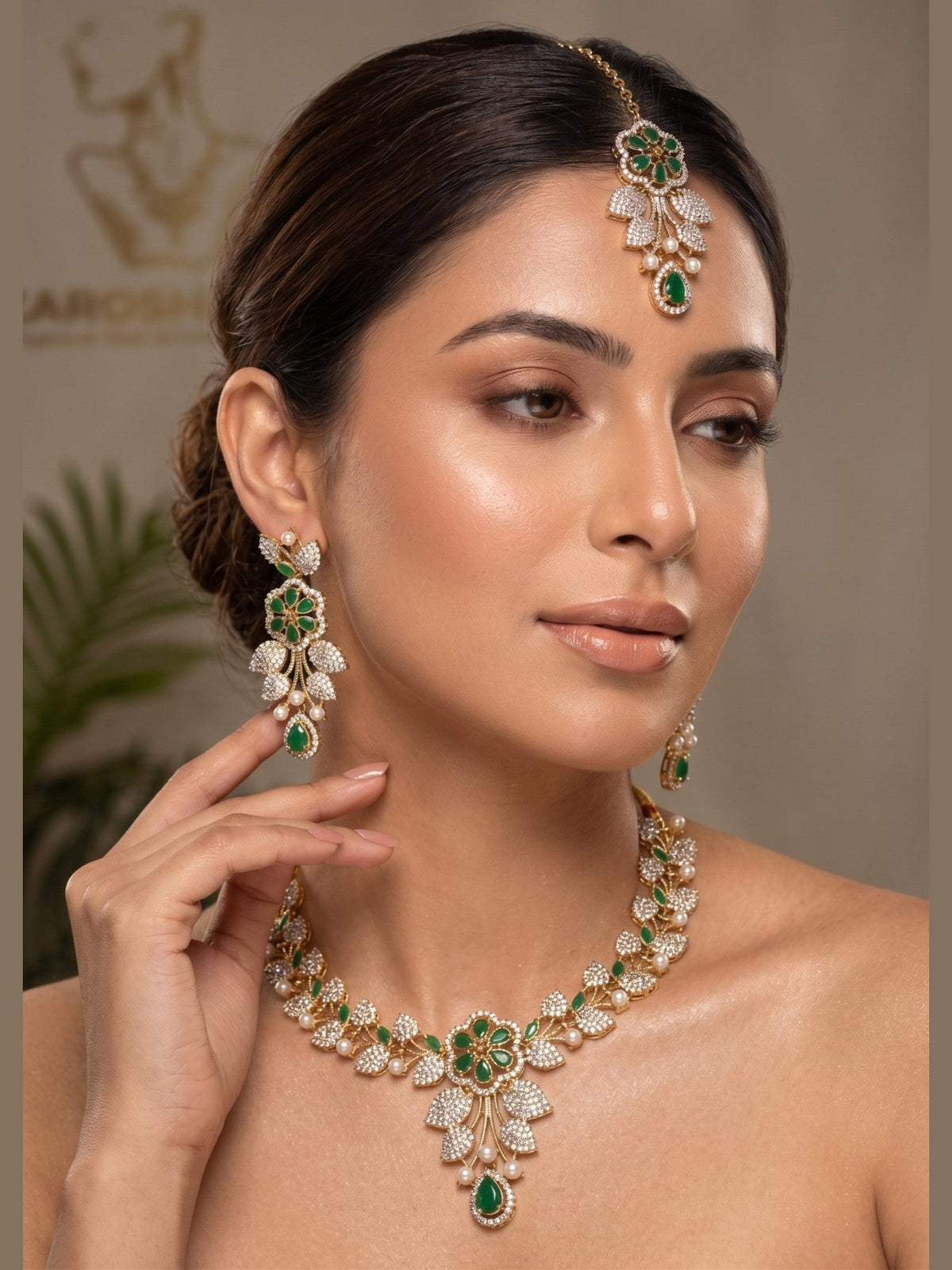 Shop the Hazel Necklace Set from Zarosh Jewel