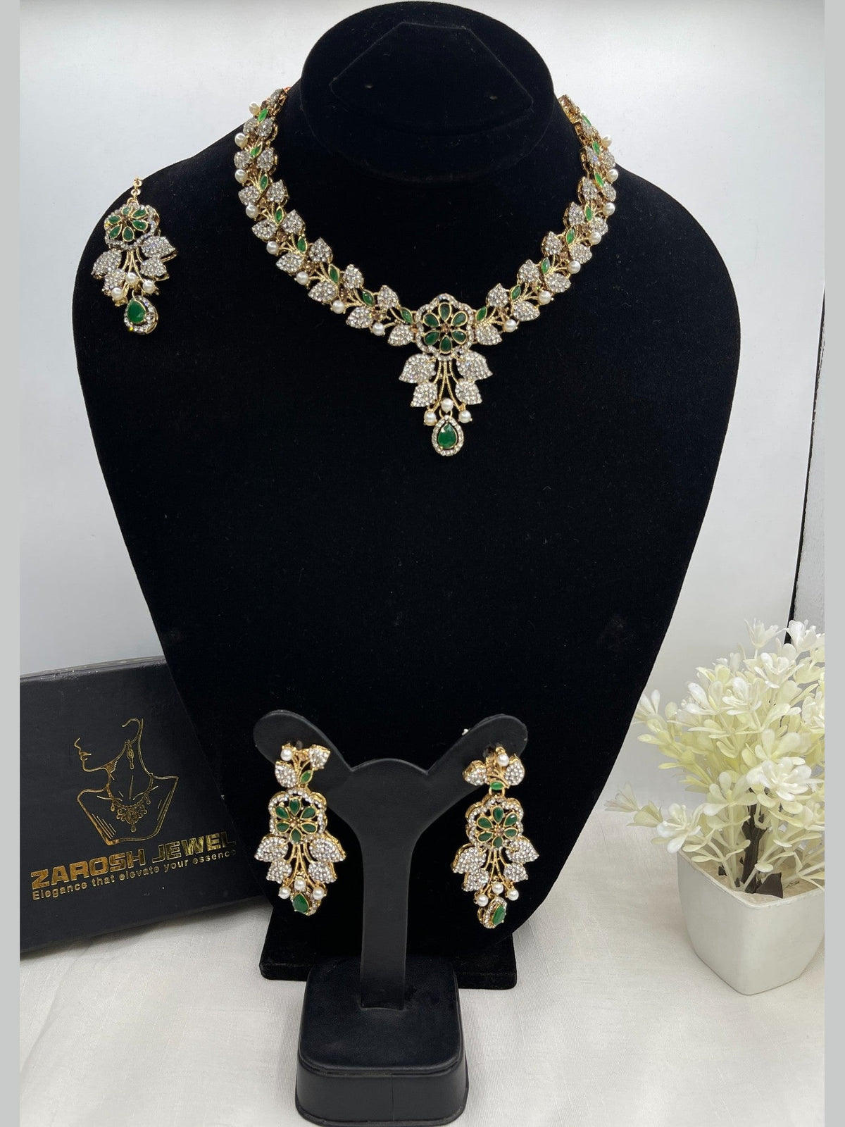 Shop the Hazel Necklace Set from Zarosh Jewel