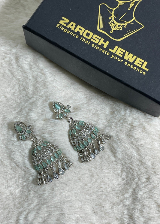 Shop the Heera Jhumkas from Zarosh Jewel