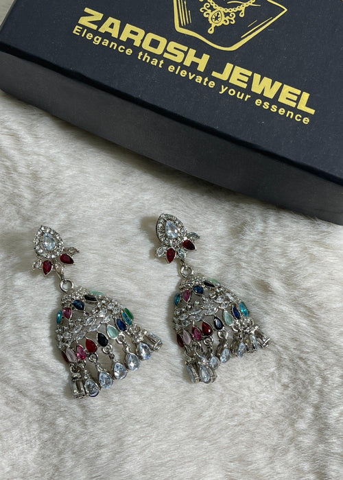 Shop the Heera Jhumkas from Zarosh Jewel