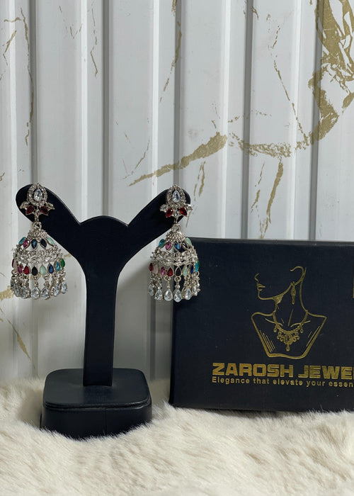 Shop the Heera Jhumkas from Zarosh Jewel