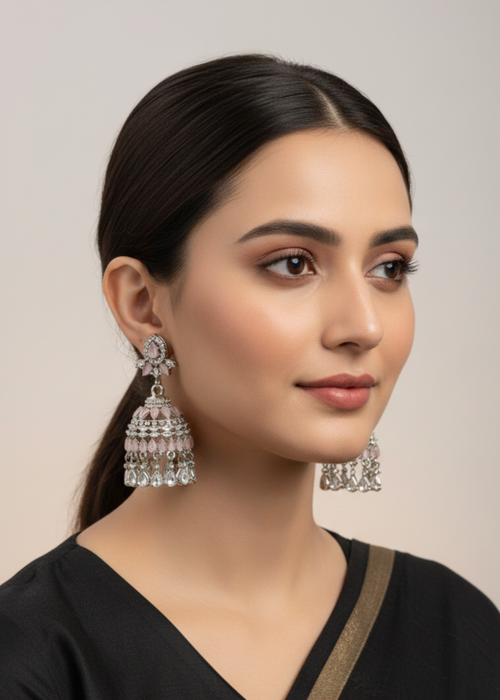 Shop the Heera Jhumkas from Zarosh Jewel