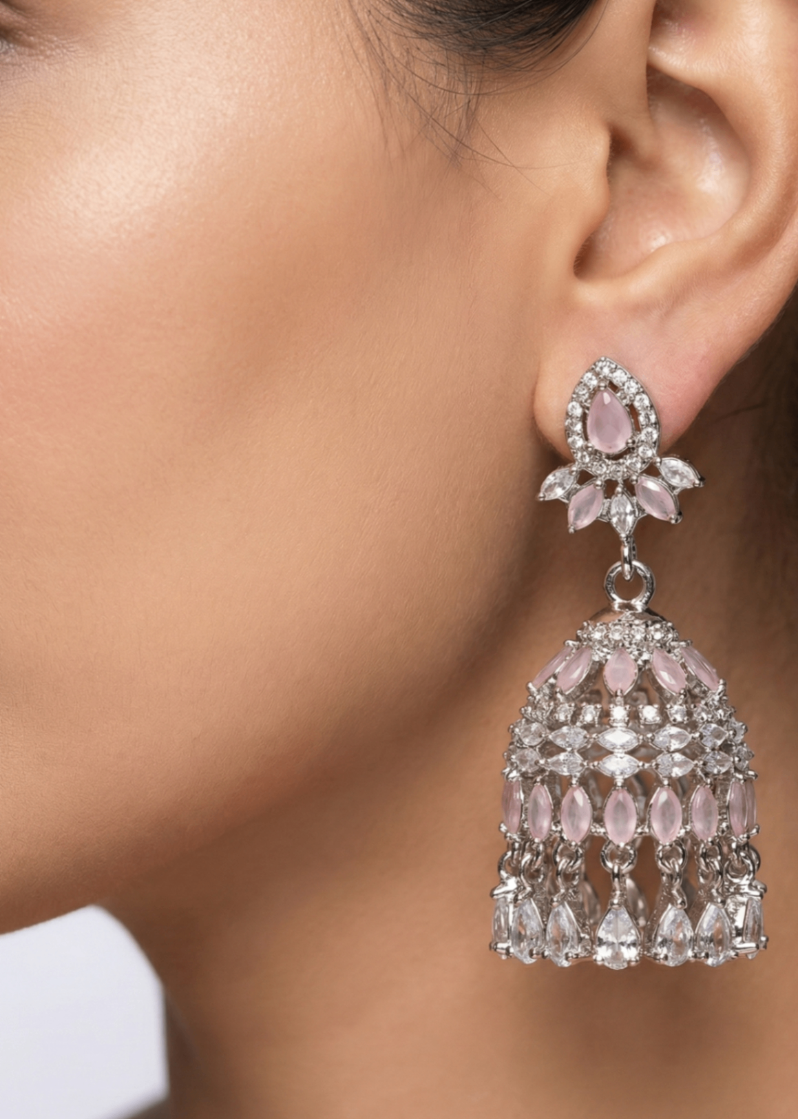 Shop the Heera Jhumkas from Zarosh Jewel