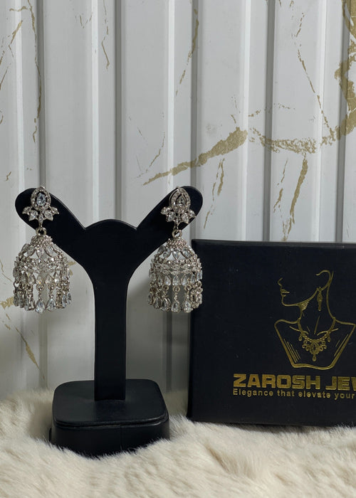 Shop the Heera Jhumkas from Zarosh Jewel