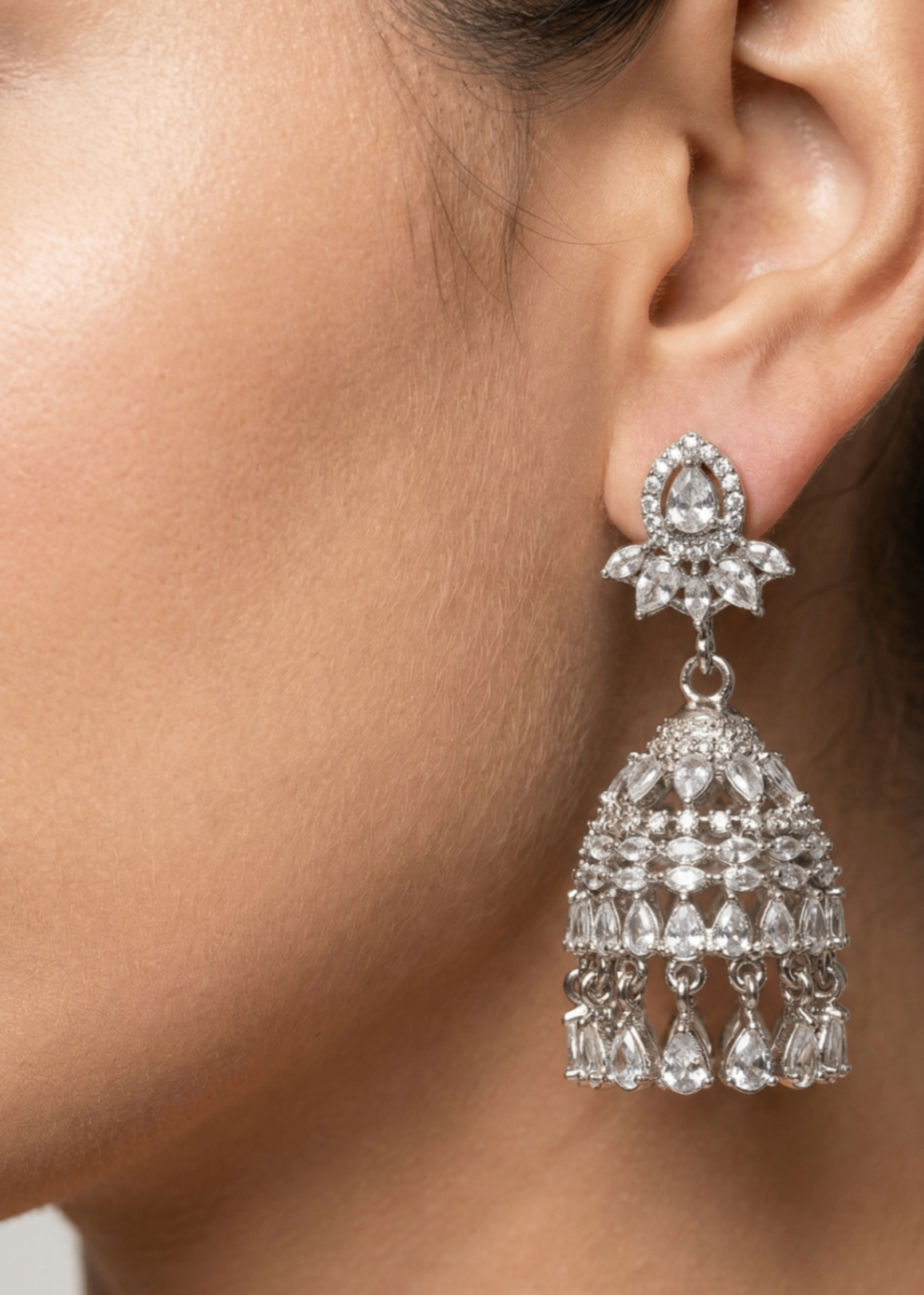 Shop the Heera Jhumkas from Zarosh Jewel