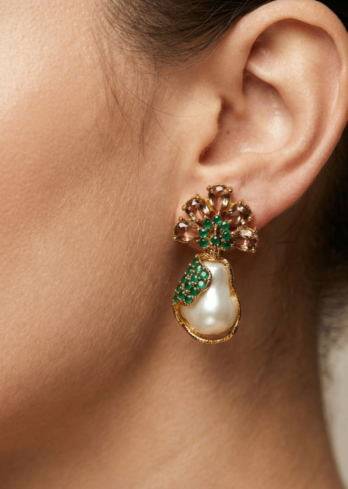 Shop the Hina Sahara Earrings from Zarosh Jewel